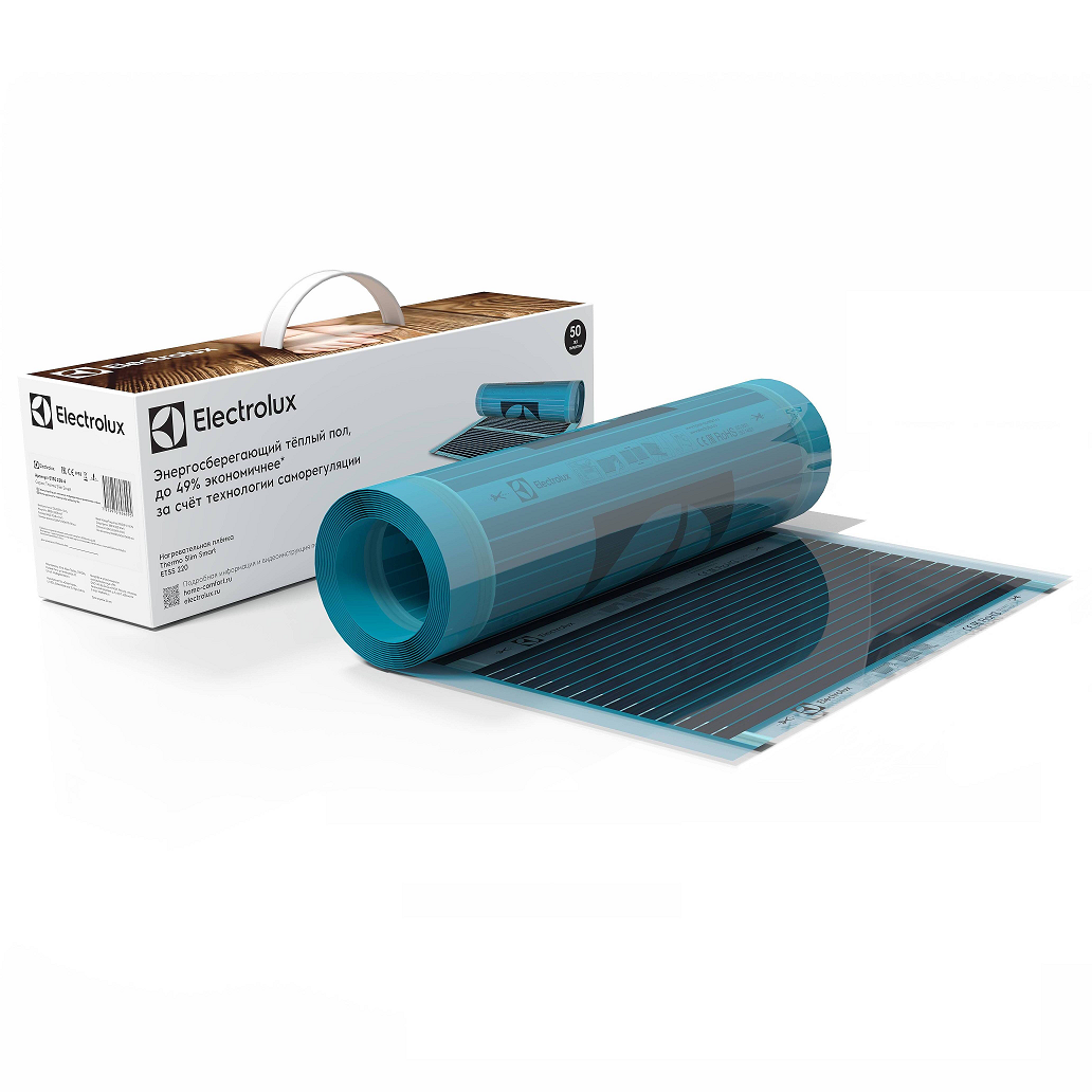 Пленка инфракрасная саморегулирующаяся Electrolux Thermo Slim Smart ETSS 220-6 комплект теплого пола