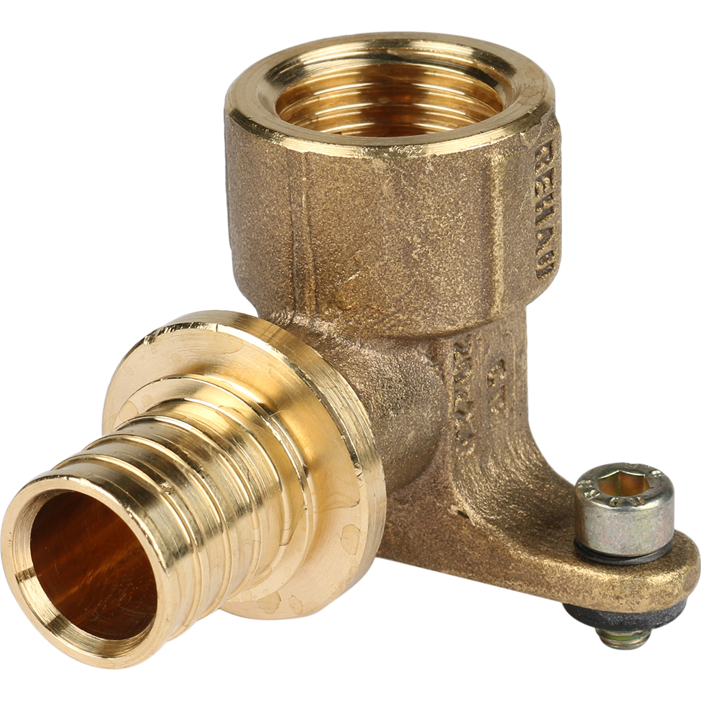 REHAU RAUTITAN Угольник настенный с внутренней резьбой 20-Rp 1/2 RX+