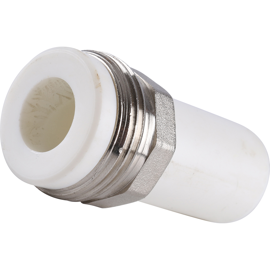 Kalde Штуцер с гайкой наружная резьба для полипропиленовых труб 25х1"