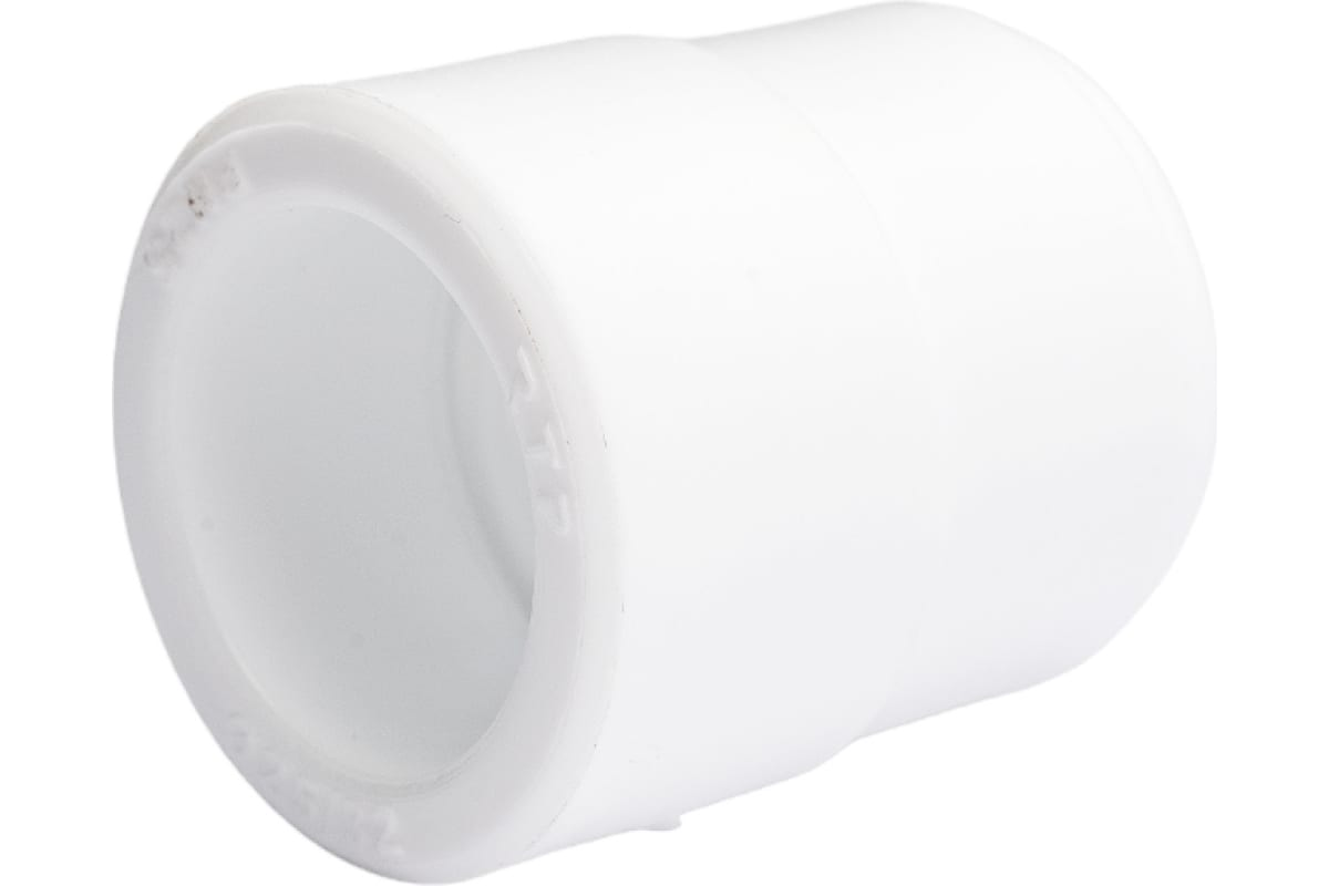 Муфта переходная РосТурПласт PP-R Дн32х25 внутр/наруж пайка (белая)
