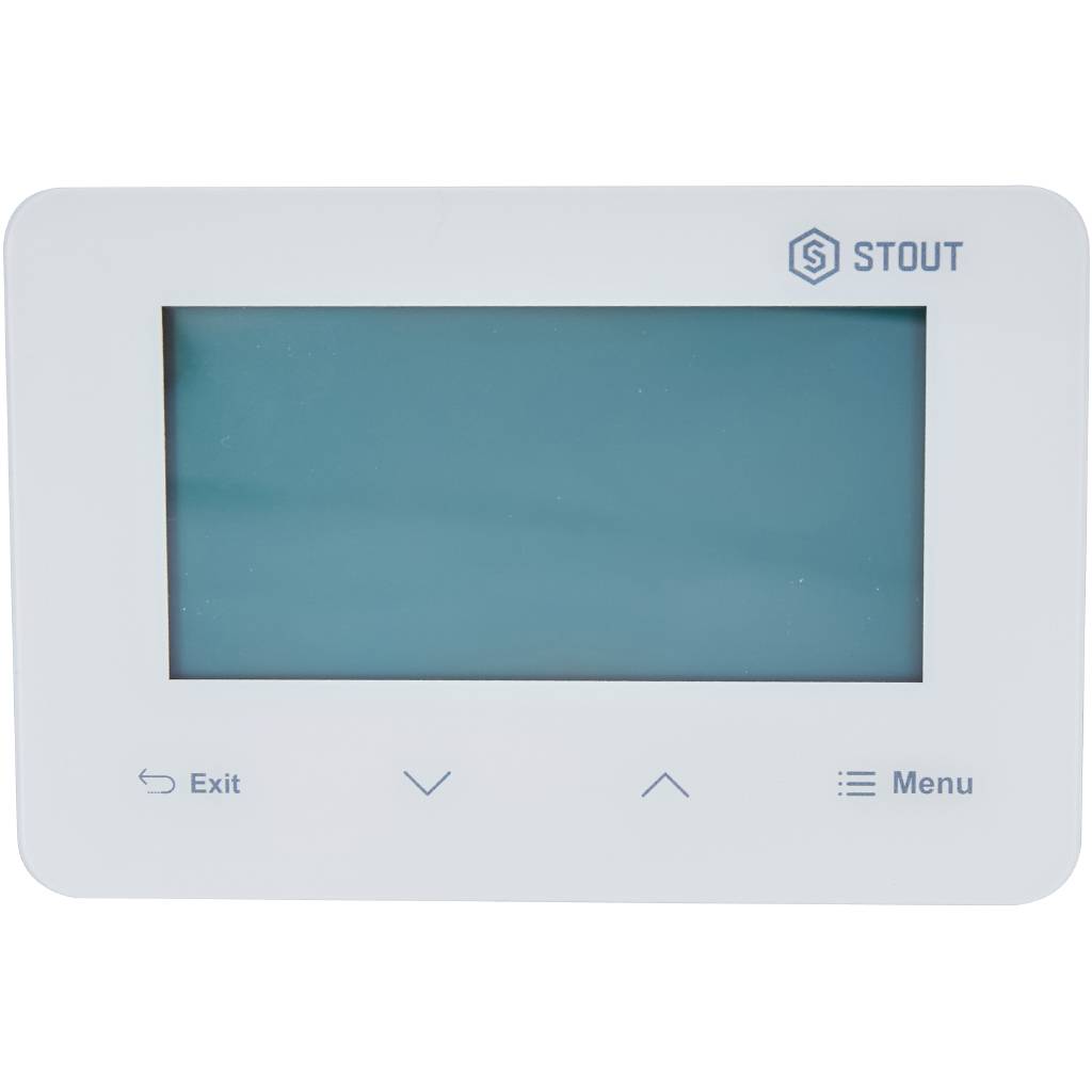 Беспроводной комнатный двухпозиционный регулятор STOUT ST-293v2 (белый)