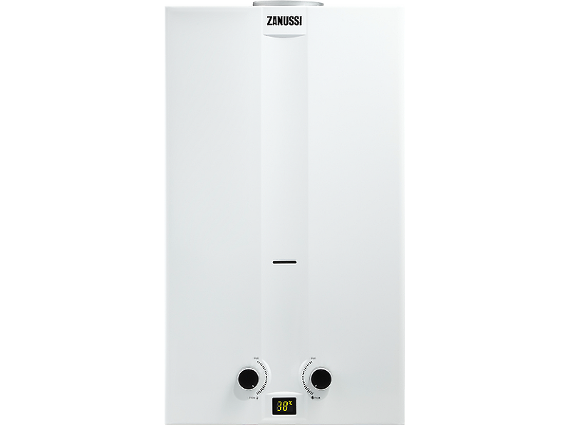 Проточный газовый водонагреватель ZANUSSI GWH 12 Fonte Turbo