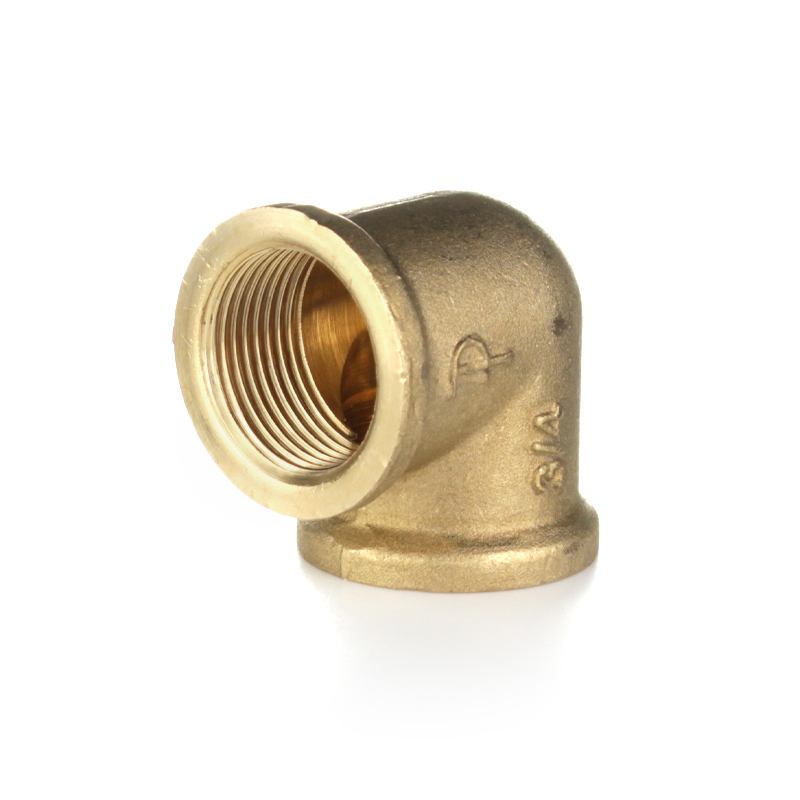 Угольник 90° равнопроходной ELSEN ВВ 3/4", латунь