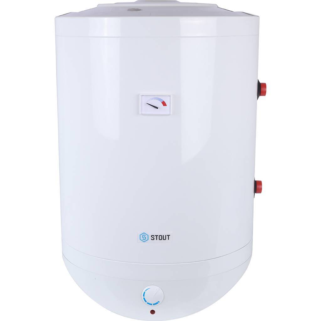 Накопительный косвенный водонагреватель настенный STOUT 75 л.