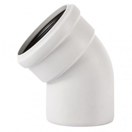 Отвод Ostendorf SKB 200х45° (для бесшумной канализации)
