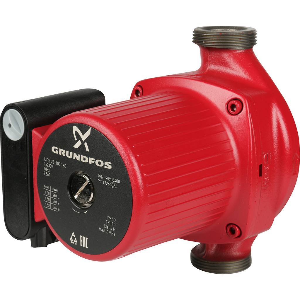 Циркуляционный насос Grundfos UPS 25-100 180 (1х230В)