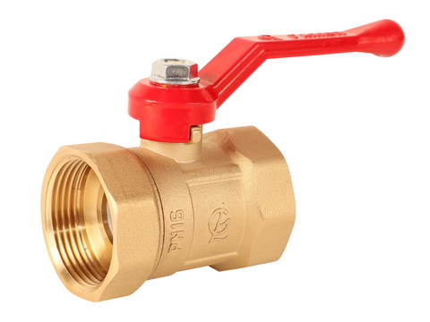 Кран шаровой ГАЛЛОП ПРАКТИК 120 Ду32 Ру16 ВР (рычаг красный)