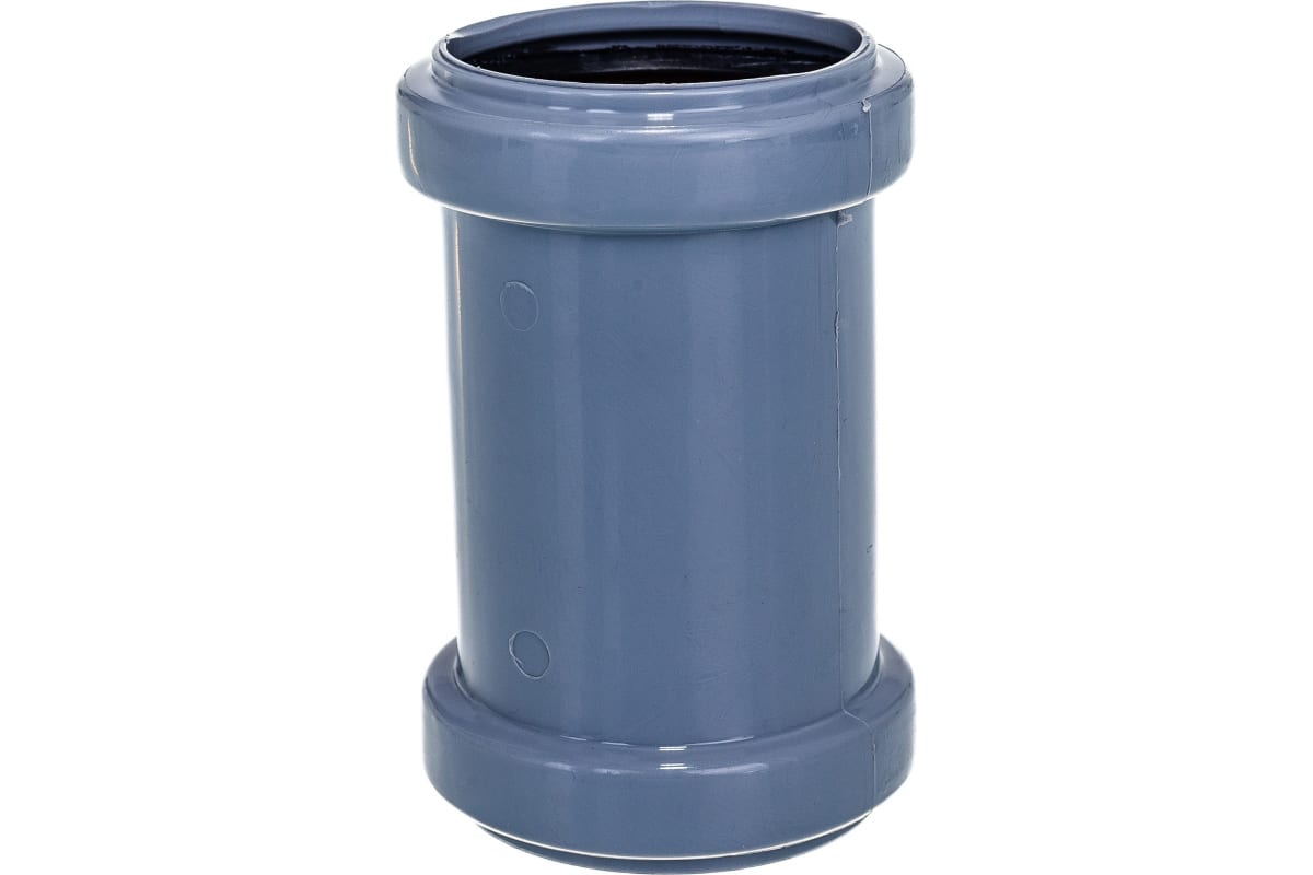 Муфта ремонтная РосТурПласт PP-H Дн50 внутренняя канализация (серый)