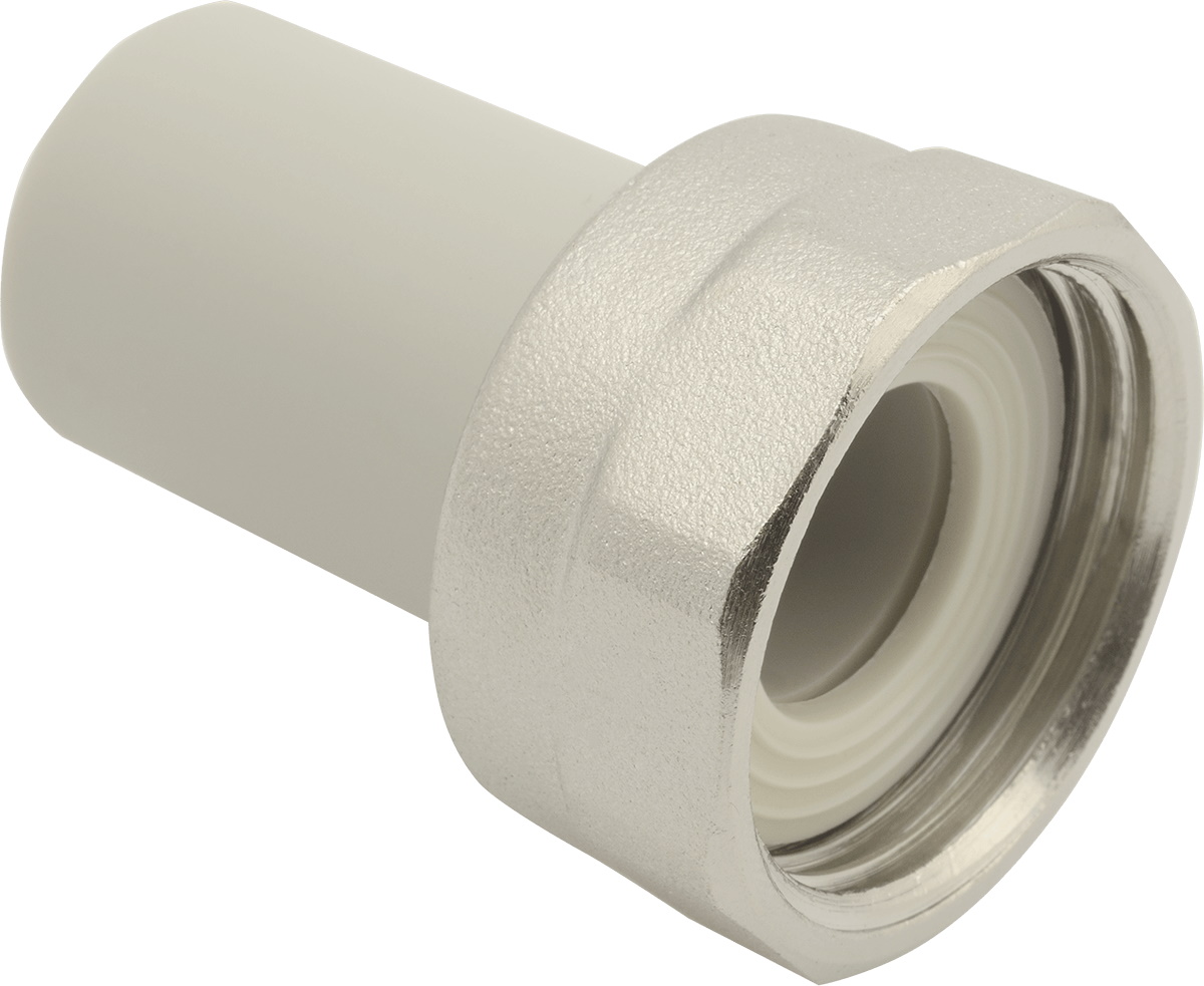 Переходник AlcaPipe PPR 20x3/4" с накидной гайкой AB225020034