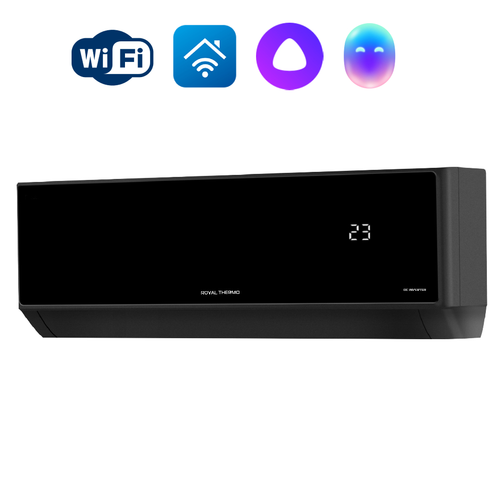 Сплит-система Royal Thermo Barocco DC RTBI-09HN8/black комплект (инверторного типа)