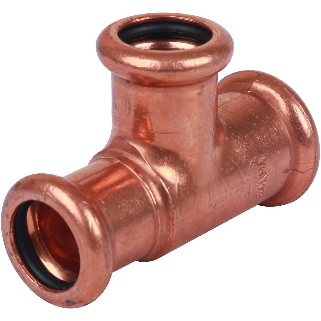 Тройник Sanha 18x15x15 ВПр переходной 6130