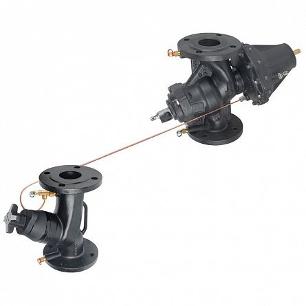 Комплект клапанов балансировочных Cimberio DN 125 (3767LP 80-160 кПа автомат,3739ВDP ручной,999UN/2)