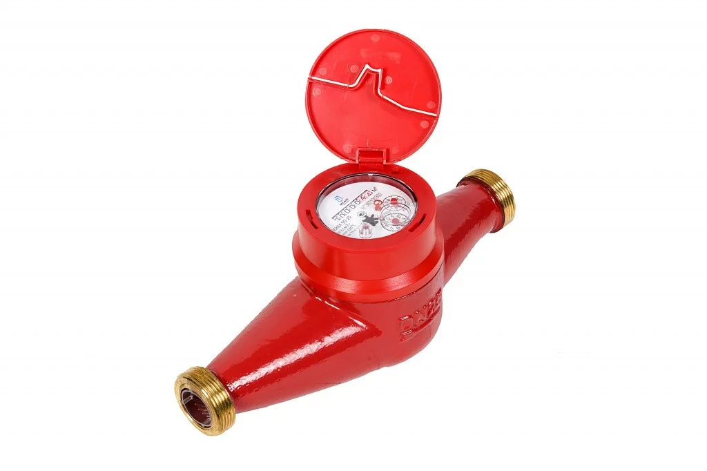 Счетчик воды универсальный Декаст ВСКМ 90-25 Ду25 Ру16 Qn=3,5 м3/ч 120°С L=260мм резьба