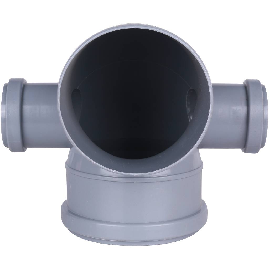 Отвод Sinikon СТАНДАРТ D110/50x87° с двумя патрубками