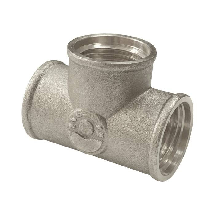 Тройник VALFEX Ду20 ВР (никелированный)