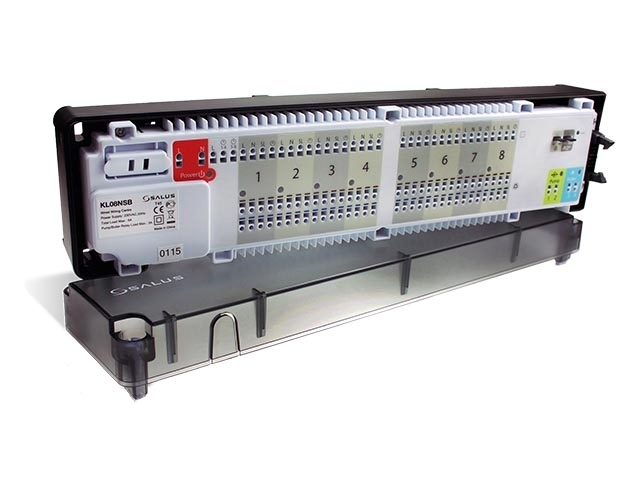 Центр коммутации Salus проводной на 8 зон отопления (для теплого пола или радиаторного отопления)