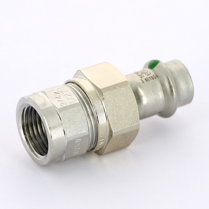 Разъемное соединение Viega Sanpress inox с SC-Contur 15 x 1/2" ВР