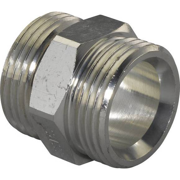 UPONOR UNI-X НИППЕЛЬ РЕЗЬБОВОЙ MLC G3/4"НР-G3/4"НР ЕВРОКОНУС