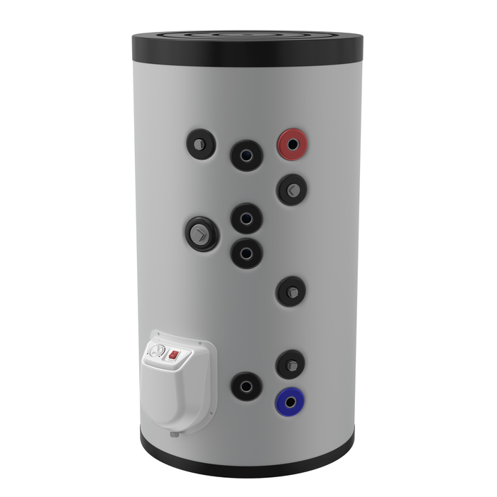 Накопительный комбинированный водонагреватель Eldom 150л (с двумя теплообменниками)