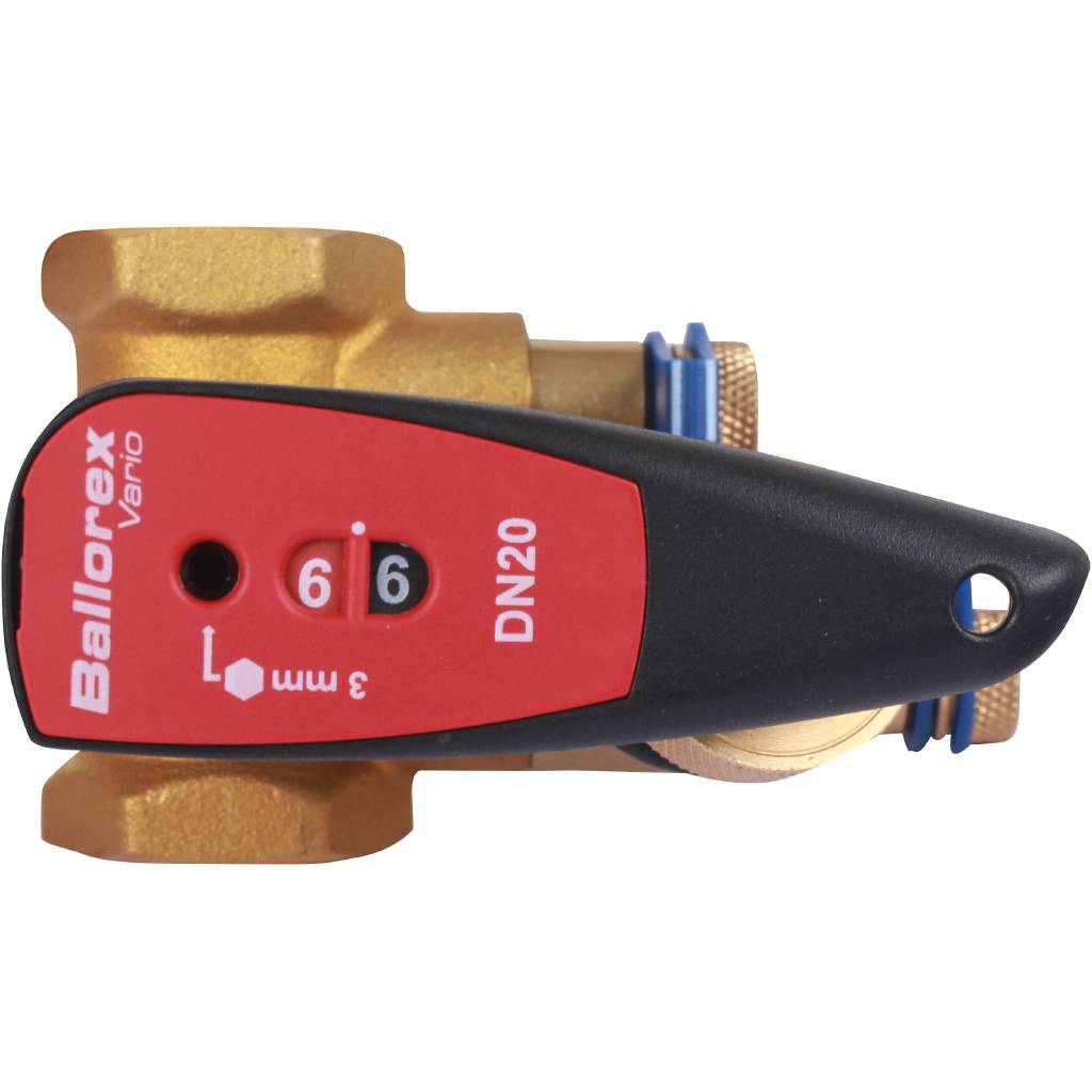 Клапан балансировочный BROEN V DN20S PN25 Kvs=4,4 м3/ч ручной резьбовой с дренажем 4451000S-001673