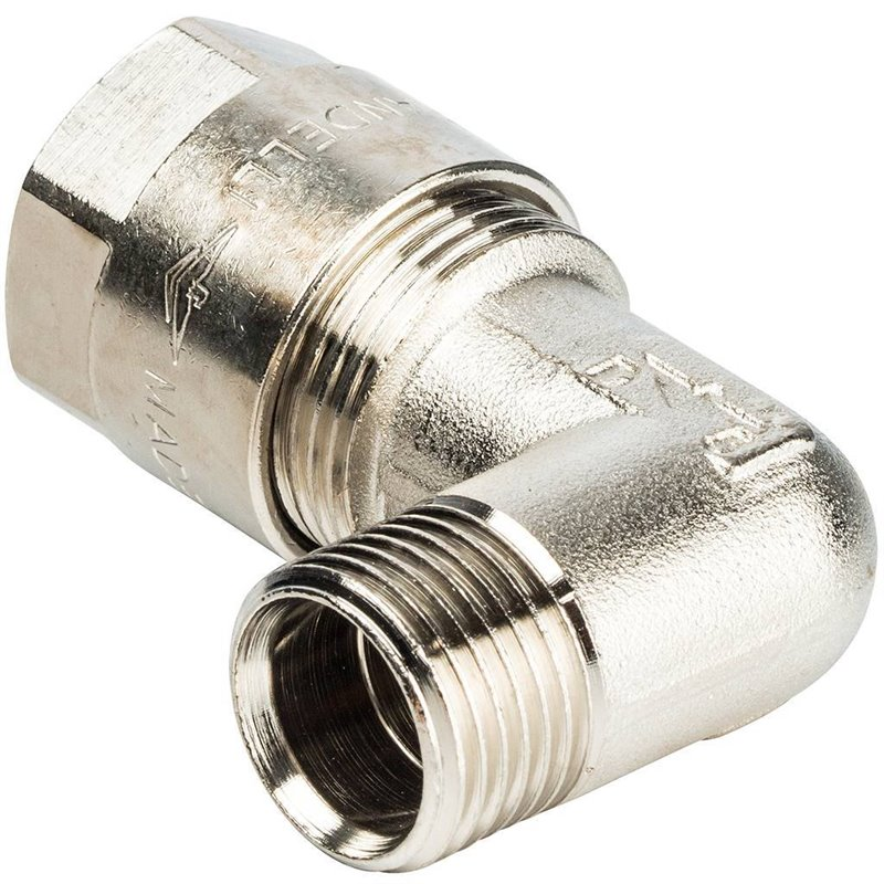 Уголок 90° Prandelli Multyrama 20х2,0х1/2" НР для металлопластиковых труб