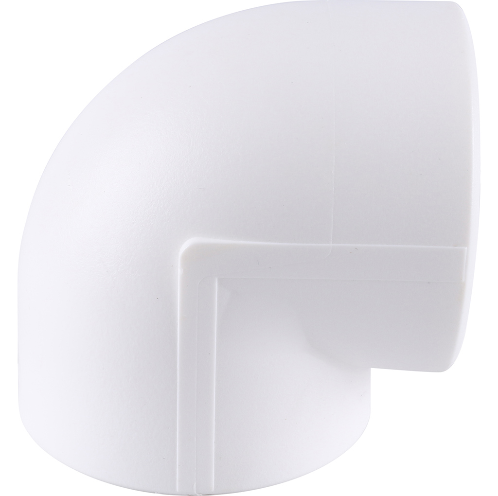 Kalde d=63 Угольник 90* для полипропиленовых труб под сварку (цвет белый)