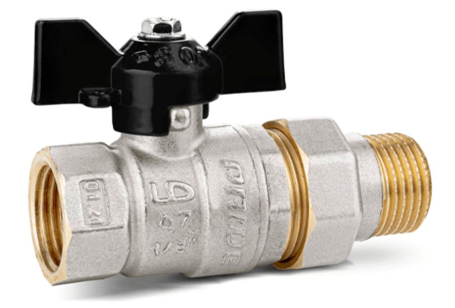 Кран шаровой полнопроходной LD Pride 47.20.В-ГШ.Б 3/4"