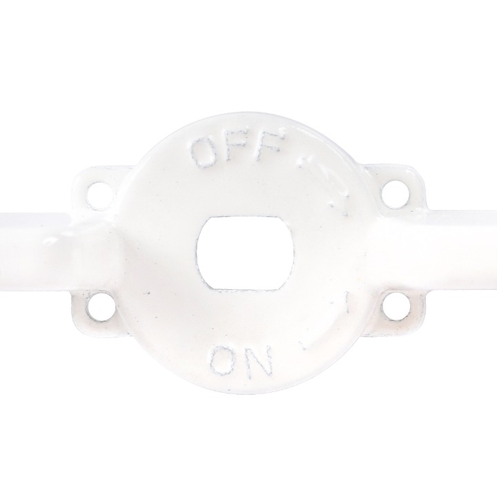 STOUT Ручка-бабочка для шарового крана STOUT 1"- 1 1/4" (Белая)