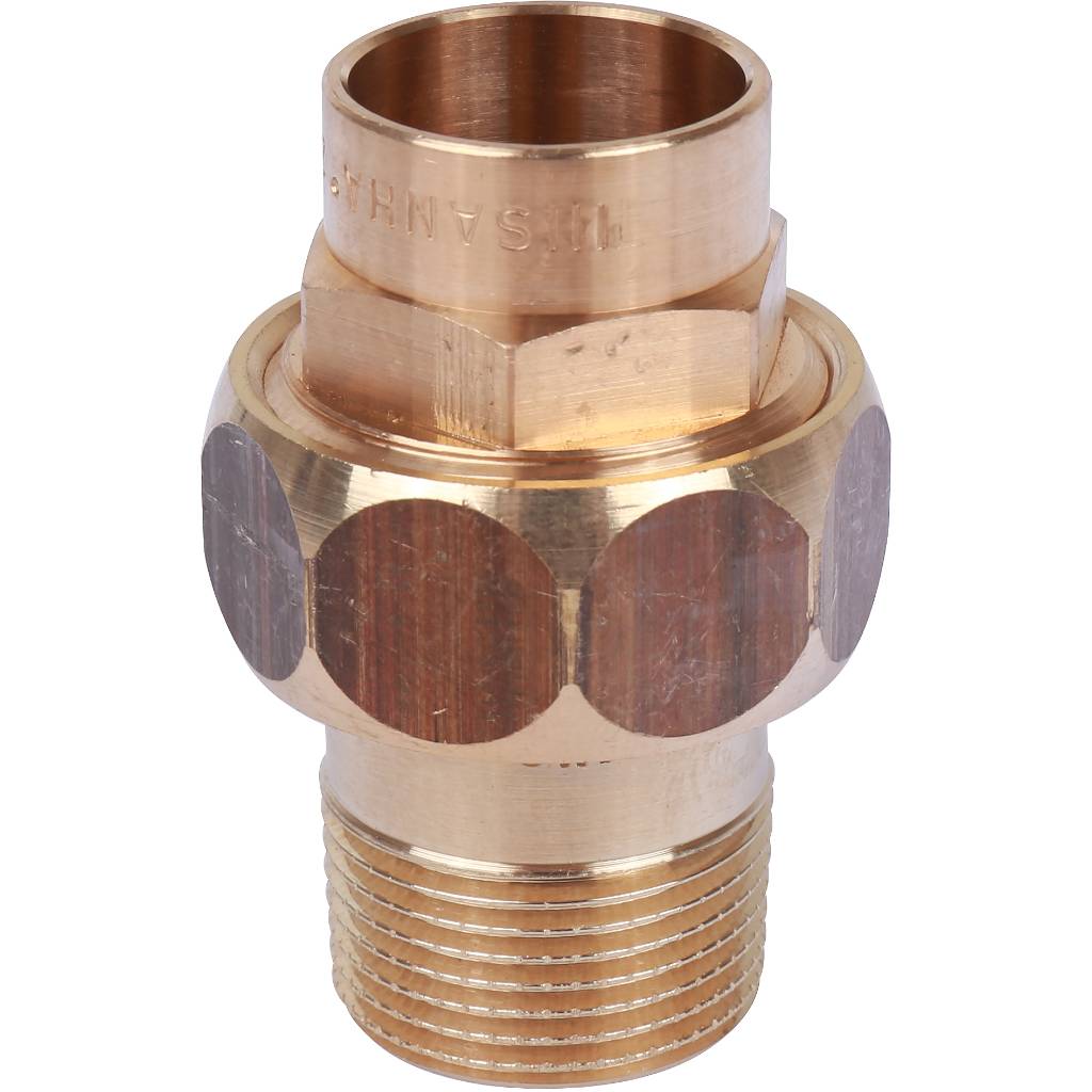 Сгон Sanha 22x3/4 ВП-НР самоуплотняющийся под пайку 4341g бронза