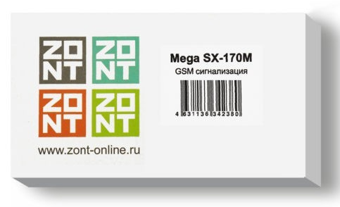 GSM сигнализация Zont Mega SX-170M