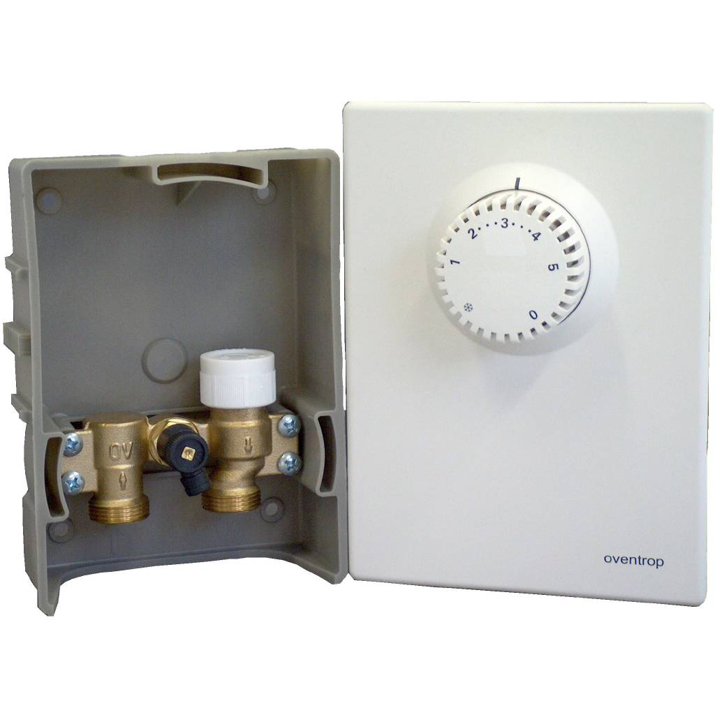 OVENTROP Регулир. t отд. помещения "Unibox E T",белый рег. t помещения