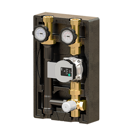 Насосная группа ELSEN SmartBox 3.5 DN 25 без насоса с термостатическим клапаном
