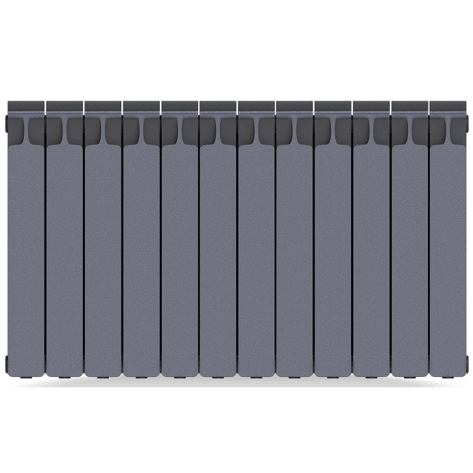 Радиатор биметаллический RIFAR MONOLIT 500 12 секций (Титан)