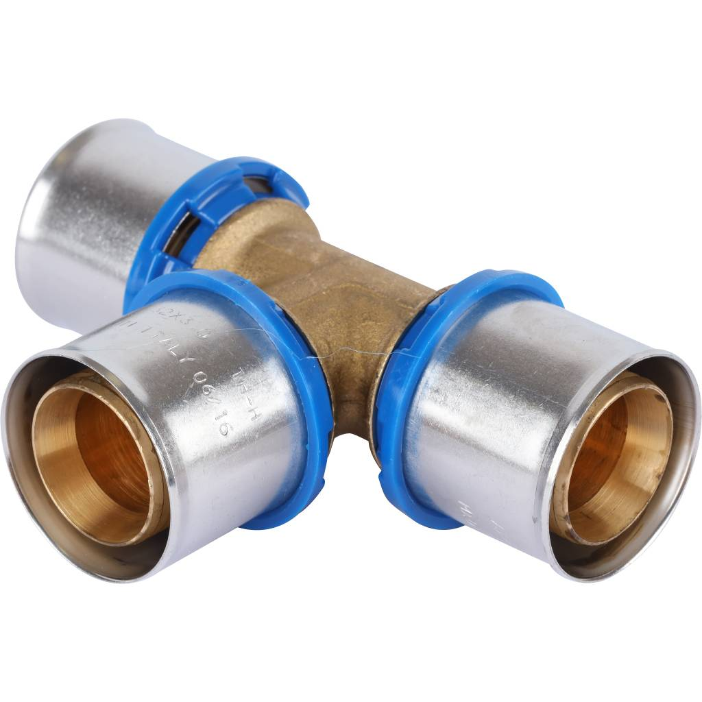 Тройник равнопроходный APE 32 (3.0) x 32 (3.0) x 32 (3.0) для металлопластиковых труб