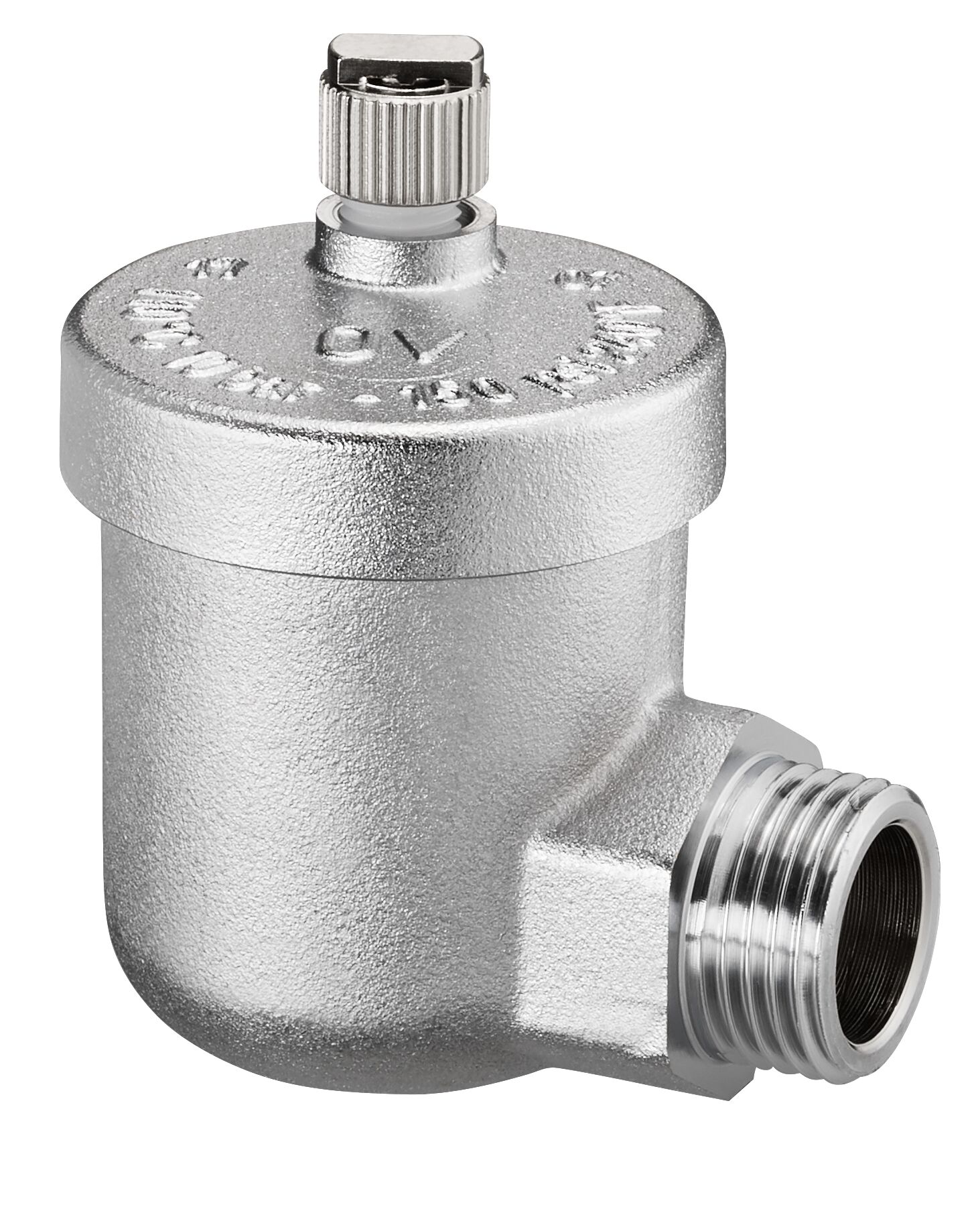 Воздухоотводчик OVENTROP с автозапором 1/2 НР угловой