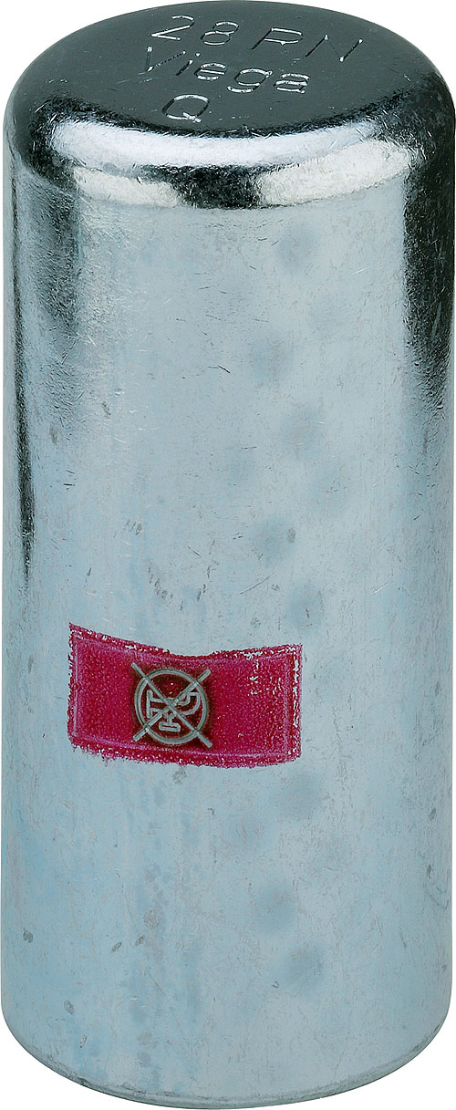 Заглушка Prestabo 28 мм из оцинкованной стали модель 1157.1