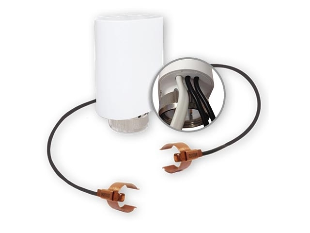 Саморегулирующийся сервопривод Salus (230 В, нормально закрытый, М30х1,5)