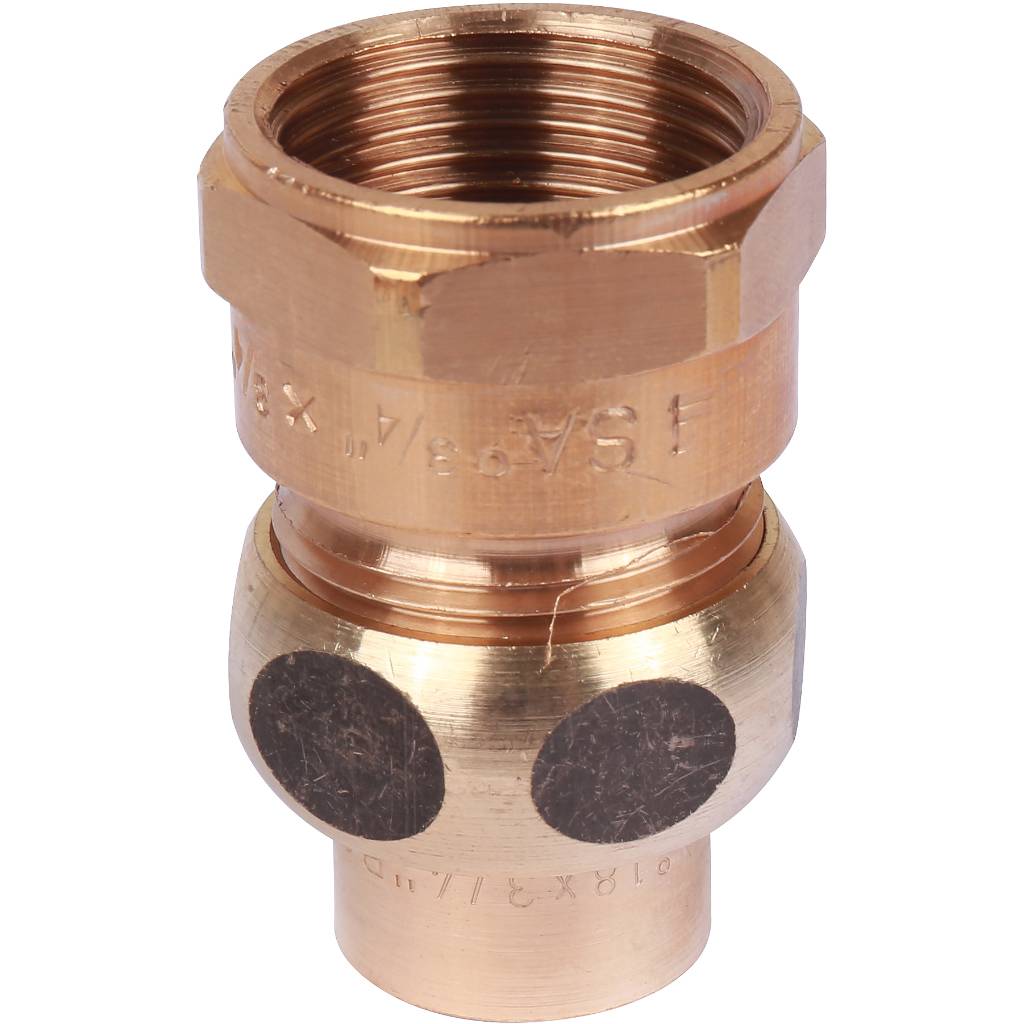 Сгон Sanha 18x3/4 ВП-ВР самоуплотняющийся под пайку 4340g бронза