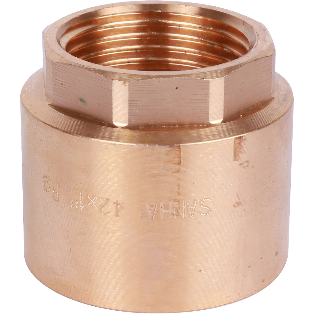 Переход Sanha 42x11/2 ВП-ВР под пайку 4270g бронза