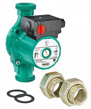 Циркуляционный насос Wilo STAR-RS 25/2 с гайками