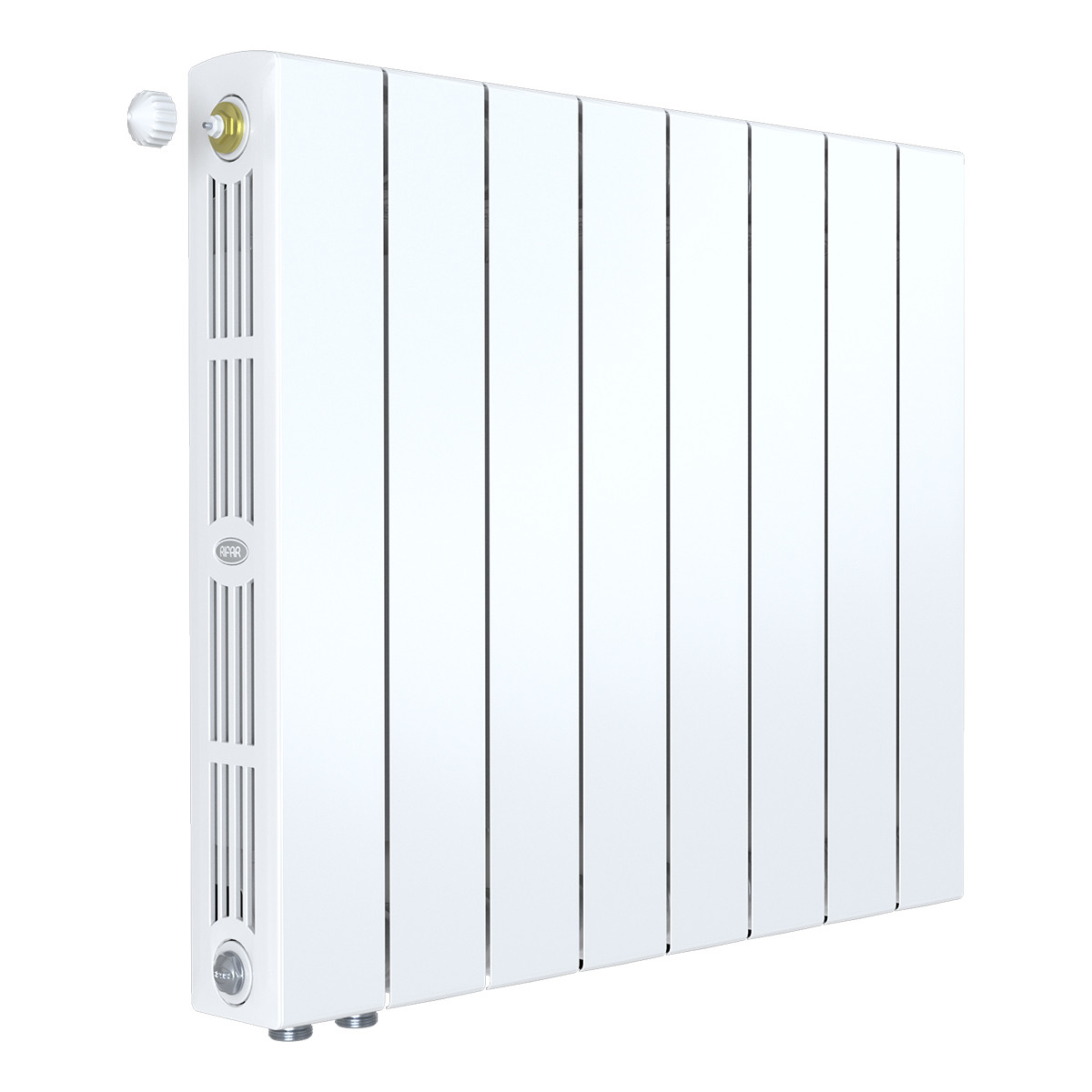 Радиатор биметаллический RIFAR SUPReMO VENTIL 800 SVL 8 секций нижнее левое подключение