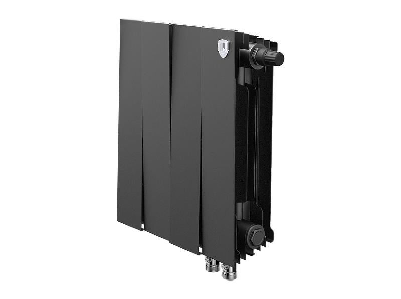 Радиатор биметаллический Royal Thermo PianoForte 300 /Noir Sable VDR x 4 секции