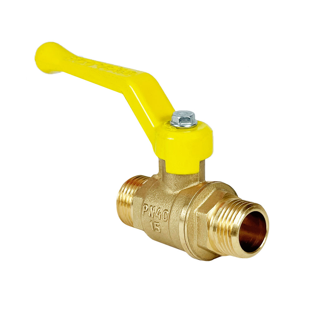 Кран шаровой VALFEX Ду15 НР/НР Ру40 для газа полнопроходной (ручка-рычаг)