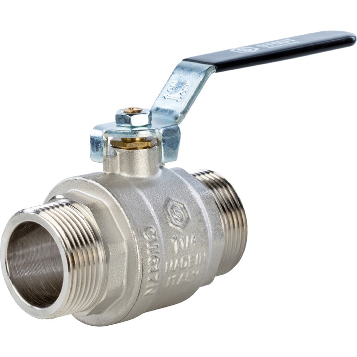 STOUT Кран шаровой полнопроходной  (НР/НР - ручка рычаг 1 1/4)