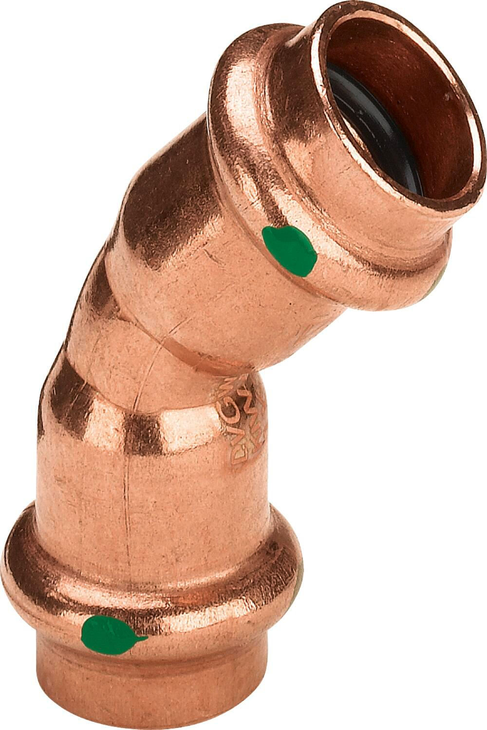 Угол BB 45° Viega Profipress c SC-Contur 18 мм медь