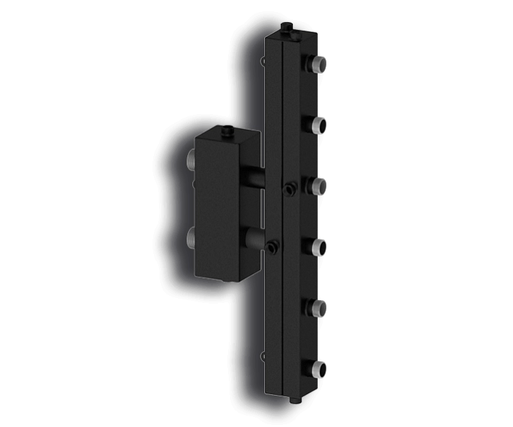 Коллектор Север-V3 до 70 кВт с гидроразделителем 3 контура