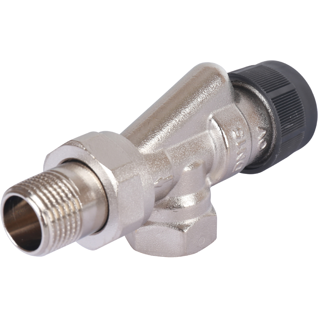 OVENTROP Вентиль термостатический А осевой никелированный ВН 1/2" x 1/2"