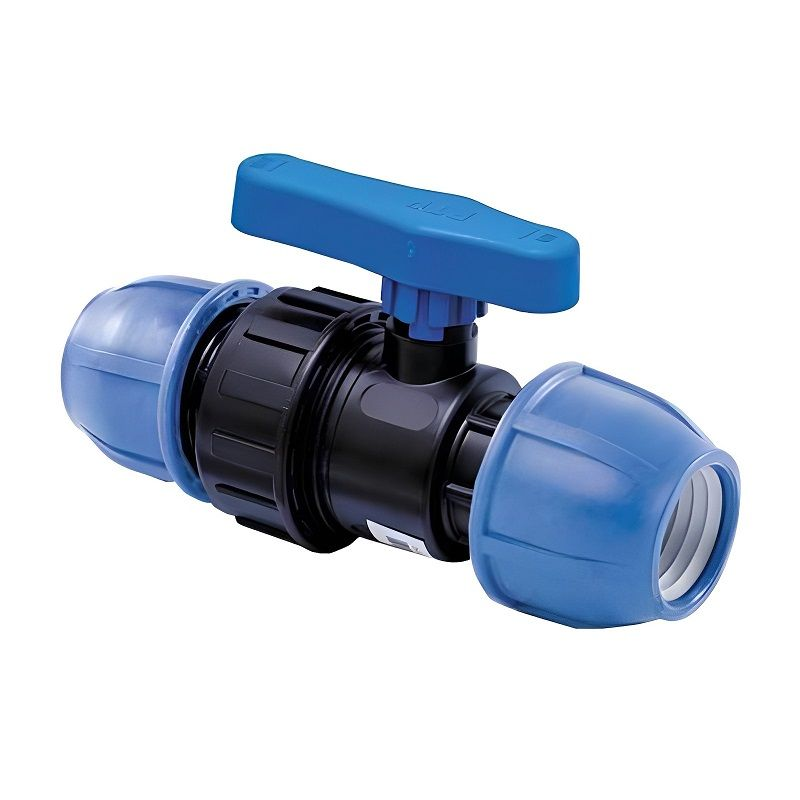 Кран шаровой компрессионный РосТурПласт Дн32 Ру10