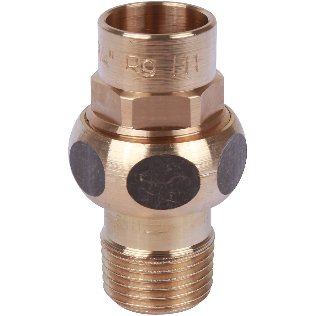 Сгон Sanha 18x1/2 ВП-НР самоуплотняющийся под пайку 4341g бронза