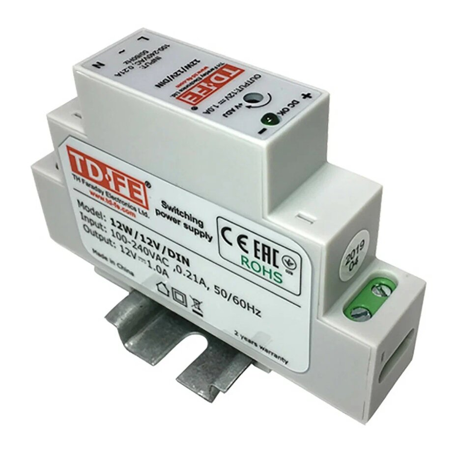 Блок питания FARADAY 12W/12V/DIN